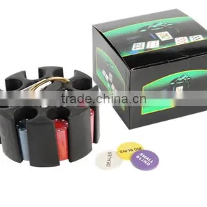 Plastic Holder With Poker Chips thumbnail-3
