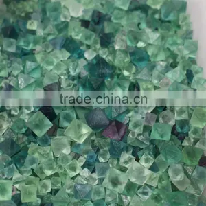 Natural Rock Rough Green Color Fluorite Tumble Stone thumbnail-1