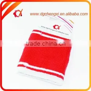 2015 Customized Orange Sports Cotton Wristband &sweatband thumbnail-3