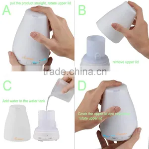 Aromaer Color Changing Aroma Difffuser/ Aromatherapy Essential Oil Diffuser/Ultrasonic Cool Mist Humidifier Supplier thumbnail-4