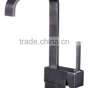 Oil Rubbed Bronze Single Control Kitchen Faucet 8208-ORB thumbnail-1