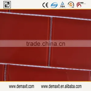 Long Brushed Peel and Stick Metal Mosaic for Backsplash thumbnail-4