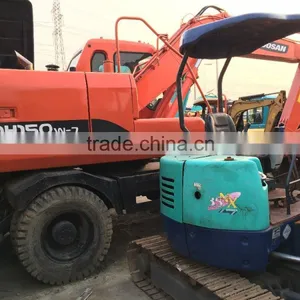 Best Condition DH150W-7 Doosan Excavator Price, Also DH130,DH140,DH220,DH225,DH300 Avaliable thumbnail-6