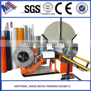 HVAC Ventilation Purpose Made by Spiral Duct Machine From 80mm to 2000mm Diameter thumbnail-1