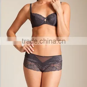 High Quality Intimates, Lace Bra and Pant Set thumbnail-1
