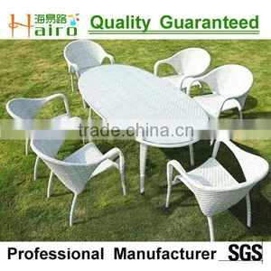 PE Rattan and Aluminum Plastic Garden Chairs and Tables thumbnail-1