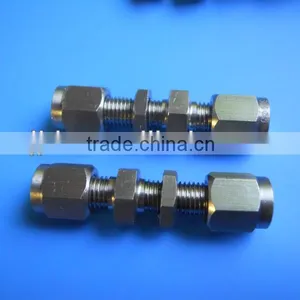 Stainless Steel Double Nipple Tube Fittings thumbnail-1