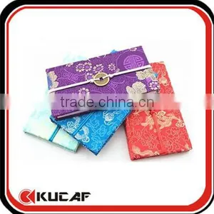 Chinese Style Cloth Coated Notebook thumbnail-1