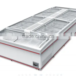 Glass Door Showcase Freezer for Supermarket&shops Use thumbnail-3