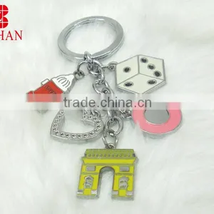 Manufacturer Outlet ARC DE TRIOMPHE Metal Souvenir Key Chain thumbnail-2