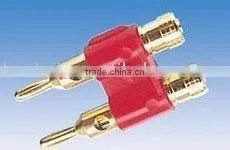 Banana Plug/banana Connector Type and Audio & Video Application Speaker 4mm Banana Plug thumbnail-1