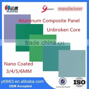 Colorful Outdoor Wall Good Quality Solar Panels Made in China Self Clean Nano Acp thumbnail-1