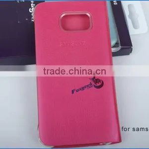 Leather Case Factory Directly Selling Two Mobile Phones Leather Case for Samsung in With Cheap Price thumbnail-4