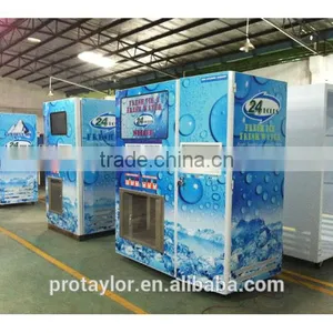 2016 Hot Sale Coin/IC Card Purified Water Vending Machine (Canton Fair Booth No:1.1J19,from 15th to 19th of Oct) thumbnail-4