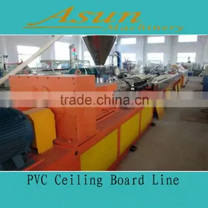 PVC Ceiling Board Production Line/PVC Plasitc Profile Products Line/ Extruder Machine thumbnail-2