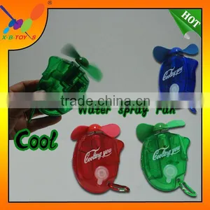 Summer Cooling Mini Water Spray Fan,New Style Mist Fan,Carabiner Keychain Handheld Water Spray Fans. thumbnail-3