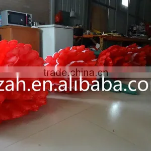 Wedding Decoration Red Inflatable Flower Chain thumbnail-1