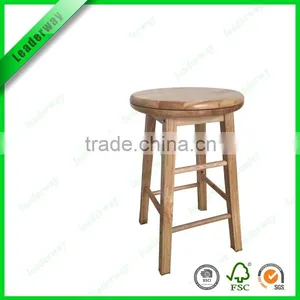 Wholesale Modern Cheap Used Rubber Wood Rotating Bar Stool thumbnail-1