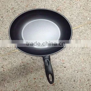 Forged Aluminum Granite Stone Coating Frying Pan / Chinese Frying Pan thumbnail-4