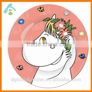 Colorful Print Melamine Plate ; Melamine Kids Dinner Plate thumbnail-3