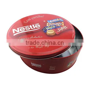 China Supplier FDA Round Metal Sweet Cans thumbnail-2