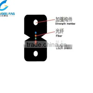 Hot Sale !Changguang FTTH Indoor Optical Fiber Price 4 Core Single Mode Gjxfh FRP Lszh G652d China thumbnail-2