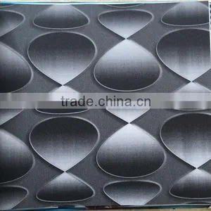 Modern 3d Background Vinyl Wallpaper With the Hourglass thumbnail-4