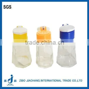 Pagoda Shape Glass Herb Bottle With Snap-lids Cover thumbnail-1