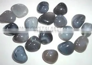 Grey Agate Pebbles Stone thumbnail-1