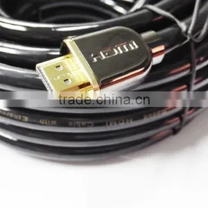 10M BLACK Metal Housing HDMI CABLE thumbnail-1