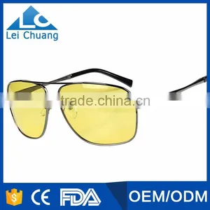 Free Sample Glasses Yellow Lens Polarized for Driver thumbnail-1