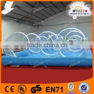 Funny Promotional Transparent Water Ball Price for Walk and Roll thumbnail-1