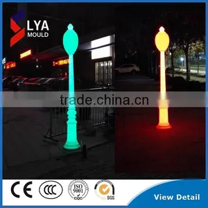 Hot Selling Fashion Plastic LED Roman Pillar LED Street Light For Decoration Colors thumbnail-2