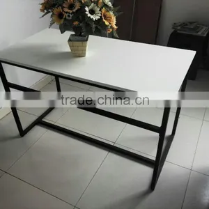 KD Steel Legs Particle Board Top Laptop Desk thumbnail-1