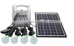 2014 New Design 10w Solar Energy Home System With 2 LED Lamps,phone Charger Hot Sales Portable for Africa Markets thumbnail-1