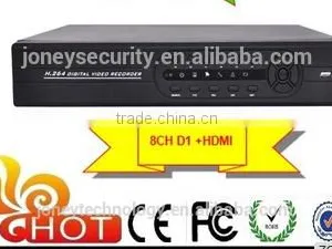 H 264 Standalone CCTV Camera 8 Channel HD Dvr With Realtime D1 Resolution thumbnail-2