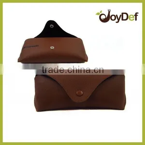 2016 Fashionable Custom Logo PU Leather Personalized Glasses Case thumbnail-2