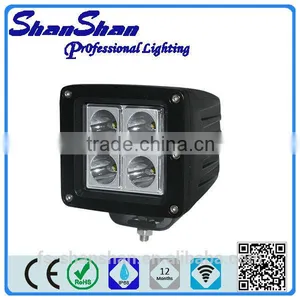 Jeep A-pillar Offroad 16w LED Work Light thumbnail-1