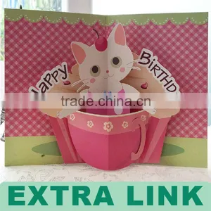 Hot Sale Lovely Happy Birthday Cards thumbnail-1