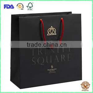 OEM Printed Chirstmas Carrier Bag With Rope Handle,Luxury Gift Bag thumbnail-1