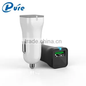 Portable Fashionable and Lightness 12v Car Battery Charger Mini Mobile Phone Car Battery Charger qc 2.0 Quick Charging Car Charg thumbnail-5