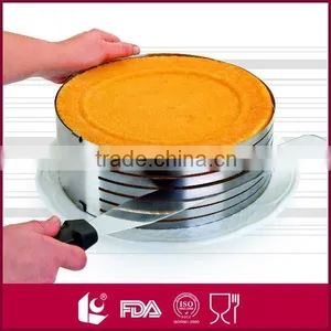 Adjustable Stainless Steel Nice Slicing Baking Cake Mould / Cake Mold / Cake Ring thumbnail-1
