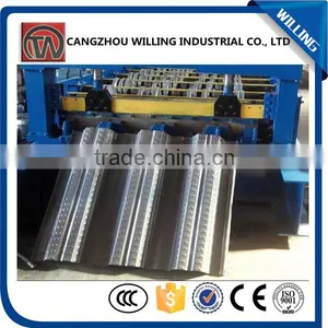 Wholesale Profile Roll Forming Machine Steel Floor Deck Roll Forming Machine thumbnail-1