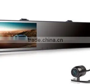Full Hd1080p Car Camera Rearview Mirror Auto Dvr Dual Lens Dash Cam Recorder Video Registrator Camcorder Night Vision 168 thumbnail-2
