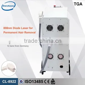 High Power 600W Germany Bar!!! 808nm Diode Laser Hair Removal Machine /diode Laser Hair Device / Diode Laser Alexandrite Laser Unwanted Hair thumbnail-3