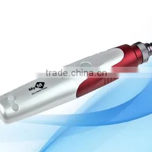 MYM Stainless Micro Needle Scar Removal Vibrating Derma Roller Pen thumbnail-1