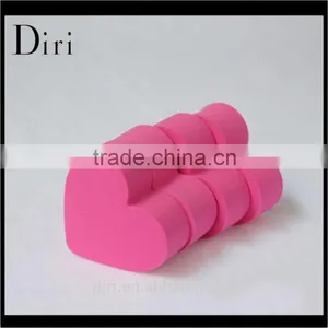 High Quality Beauty Lady Heart Shape Sponge Puff ,Powder Puff thumbnail-3