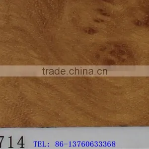Wood Grain Self-adhesion Cold Laminated Decoration PVC Film Item 2714 thumbnail-1