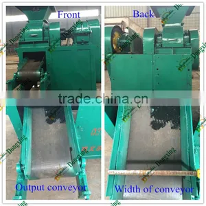 Double Roller Charcoal Powder Briquette Making Machine thumbnail-1