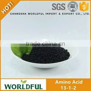 Best Quality Black Granule Amino Acid NPK 13-1-2 Fertilizer Price in Agrochemical thumbnail-1